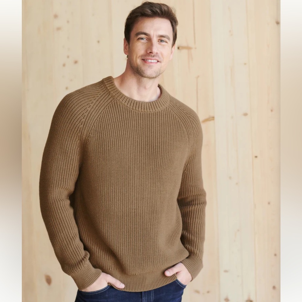 Men's Jenni Kayne Fisherman Sweater size medium